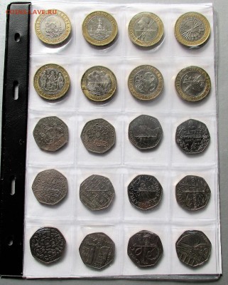 БРИТАНИЯ 8 Х 2 фунта (биметалл) + 12 Х 50 пенсов.ОЦЕНКА. - 011.JPG