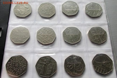 БРИТАНИЯ 8 Х 2 фунта (биметалл) + 12 Х 50 пенсов.ОЦЕНКА. - 007.JPG