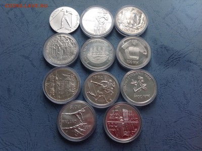 100 марок финляндия серебро 1987-1998 годы 11 монет - IMG_2140.JPG
