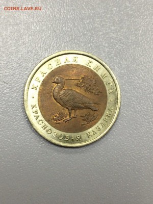 10 рублей  1992 Краснозобая казарка с 200 до 31.08.2017 - IMG_2063.JPG