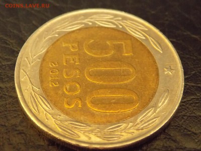 Чили ,500 песо 2012 год. - DSCN3036.JPG