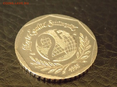 Франция, 2 франка 1998-Декларация. - DSCN3000.JPG