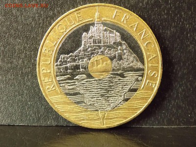Франция 20 франков 1992,триметалл. - DSCN2944.JPG