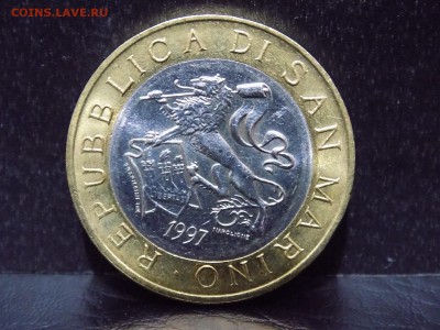 Сан-Марино, 1000 лир 1997 год. - DSCN3109.JPG