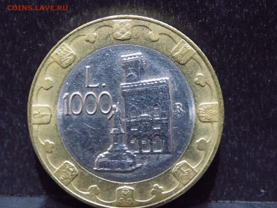 Сан-Марино, 1000 лир 1997 год. - DSCN3105.JPG