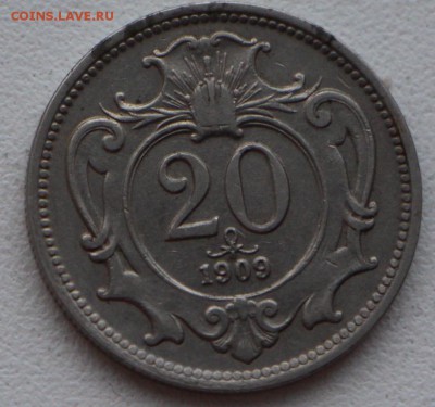 20 геллеров 1909 - IMG_7427.JPG