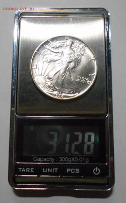 США 1 Дол. 1986 Шаг.Свобода до 01.09.2017  22-00 мск - SilvLib1986.4.JPG