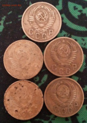 2коп 1957, 1957, 1957, 1956, 1950г До:02.09.2017, 22:00 MSK - 20170830_175700