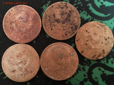 5коп 1954, 1949, 1948, 1946, 1940г До:02.09.2017, 22:00 MSK - 20170830_175356