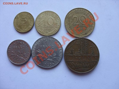 Лот Франции. 6 монет. До 08.03.2011 22.40 по Москве - Лот Франции - 1.JPG