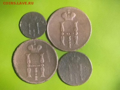 полушка 1852, денежка1861,коп1852,коп1854 31.08.2017 22-00 м - DSCN0331.JPG