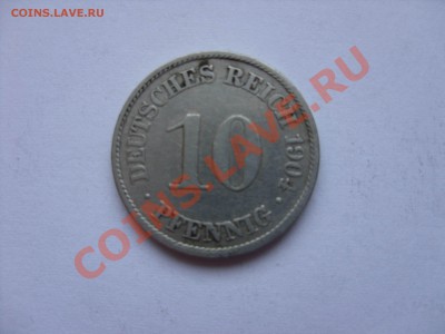 10 пфеннигов Германия. 1904 А. До 08.03.2011 22.00 по Москве - Изменение размера SDC10003.JPG