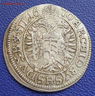Австрийская Империя. 3 крейцера 1670. Бреслау. До 05.09.17. - 11-3a.JPG