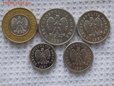 Польша 5 монет 1,2,10,20,50,,..94-91 год ДО.3.09 - RSCN5513.JPG