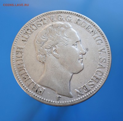 Саксония талер 1847г до 3.09. 22-00 мск - 9