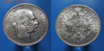 Австрия 1 флорин  1884г до 3.09. 22-00 мск - hZzKP30efVk