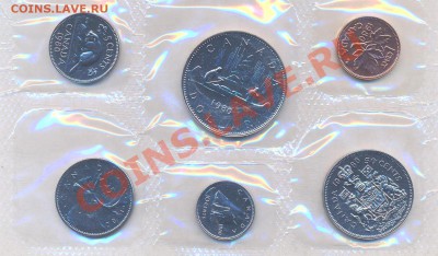 Набор Канады 1980г.Mint, Старт 1.Р. до 7.03.11г. в 22.00 - 1980-2