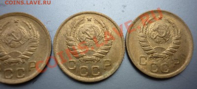 1 копейка 1940 СССР ( 3 штуки ) - P1020204.JPG