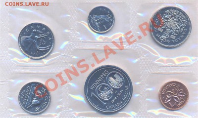 Набор Канады 1974г.Mint, Старт 1.Р. до 7.03.11г. в 22.00МСК - 1974-2