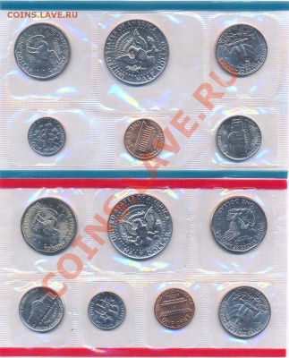 Набор США 1980г.Mint, Старт 1.Р. до 7.03.11г. в 22.00МСК - 1980u-2