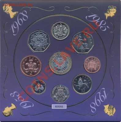 Набор Англии 1998г.Mint, Старт 1.Р. до 8.03.11г. в 22.00МСК - 1998-2