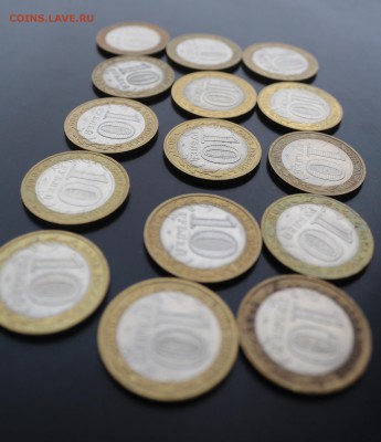 15 монет РФ биметал с номинала - IMG_7007.JPG