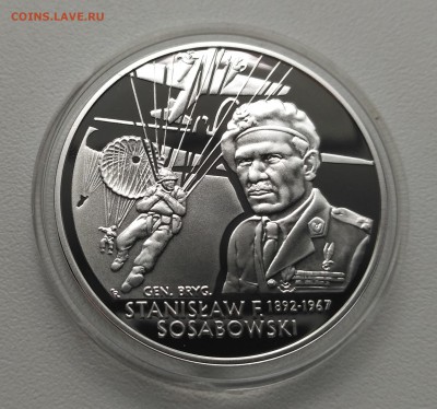 ПОЛЬША,10 злотых 2004г(генерал С.Сосабовский)!до 4.09.2017 - фото для Родиона 2017 год 2219