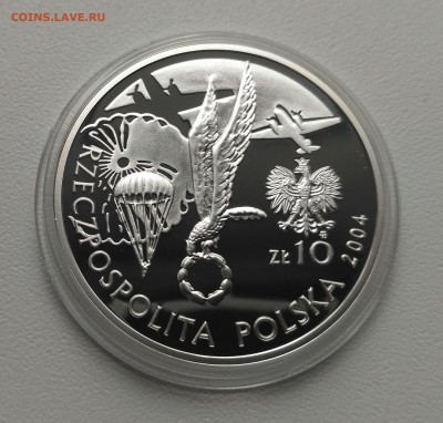 ПОЛЬША,10 злотых 2004г(генерал С.Сосабовский)!до 4.09.2017 - фото для Родиона 2017 год 2218