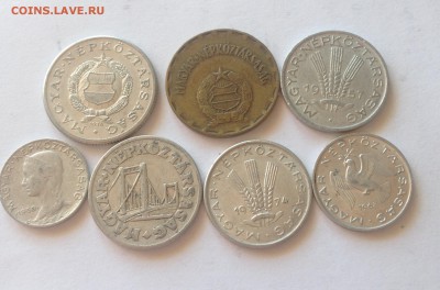 Венгрия - 7 монет(1957-1974г.) , до 09.09.17г. - венгрия-3