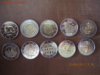 10 разных юбилейных 2 евро из роллов - IMG_4345[1].JPG