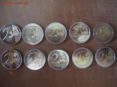 10 разных юбилейных 2 евро из роллов - IMG_4346[1].JPG