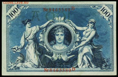 Германия. 100 марок 1908. До 09.09.17 в 21:30. - R33b-I-