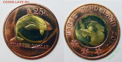Фауна. Антарктида. Мэри Бери Ленд 25 центов до 7.09 в 22.00 - 37599250