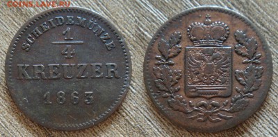 4 крейцера 1863  на оценку - awycNlCPIIw