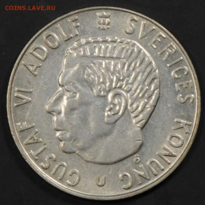 Швеция, 1 крона 1966. С 300. До 08.09 - 024