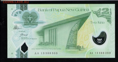 ПАПУА НОВАЯ ГВИНЕЯ 2 КИНА 2014 UNC - 11 001