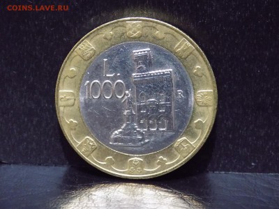 Сан-Марино, 1000 лир 1997 год до 11.07 21-00 - DSCN3107.JPG