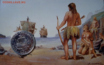 Португалия 100 эскудо 1989 Корабль Серебро! - 1 (3).JPG