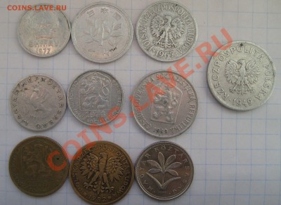 10 иностраных монет  до 10. 03 .11 в 22-00 - 2010 новые 002