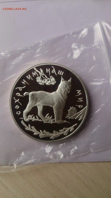 3 Рубля 1995 Рысь до 12.09. 22.00 - DSC_1035.JPG