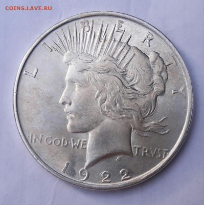 США 1 доллар 1922 UNC до 10.09 22:00 - 20170906_170537