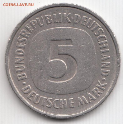 Германия 5 марок, 1975 F ДО 11.09.2017 - 013 (1)