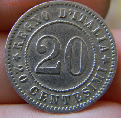 20 чентезимо италия 1894 - DSCN1206.JPG