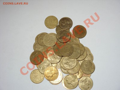 50 монет по 10 сантимов Франция. До 09.03.2011 22.50 по Мск - Изменение размера SDC10020.JPG