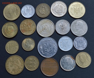 1) Лот инострани 20 монет, без повторов. до 12.09. 22.00 - номер1.1