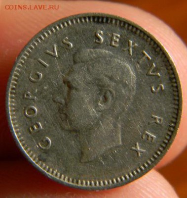 3 пенса юар 1952 - DSCN1274.JPG