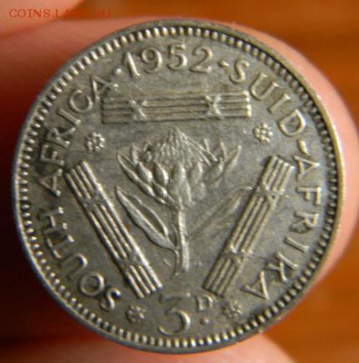 3 пенса юар 1952 - DSCN1273.JPG