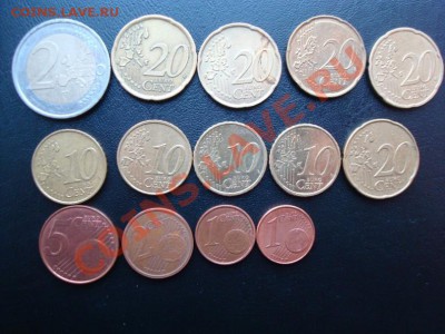 Лот монет(евро центы,турция,казахстан) до 10.03.11 до 21.00 - y_4e27f435