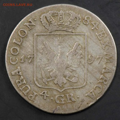 Пруссия, 4 гроша 1797. С 1000. До 10.09 - 007
