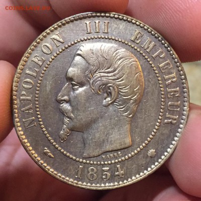 10 сантимов Наполеона III 1854 год. На оценку - IMG_2687.JPG